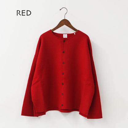ORCIVAL [オーチバル・オーシバル] W Wool Jersey Cardigan [OR-D0150KKW] ウールジャージー カーディガン・ニットカーディガン・LADY'S [2026AW]