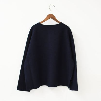 ORCIVAL [オーチバル・オーシバル] W Wool Jersey Cardigan [OR-D0150KKW] ウールジャージー カーディガン・ニットカーディガン・LADY'S [2026AW]