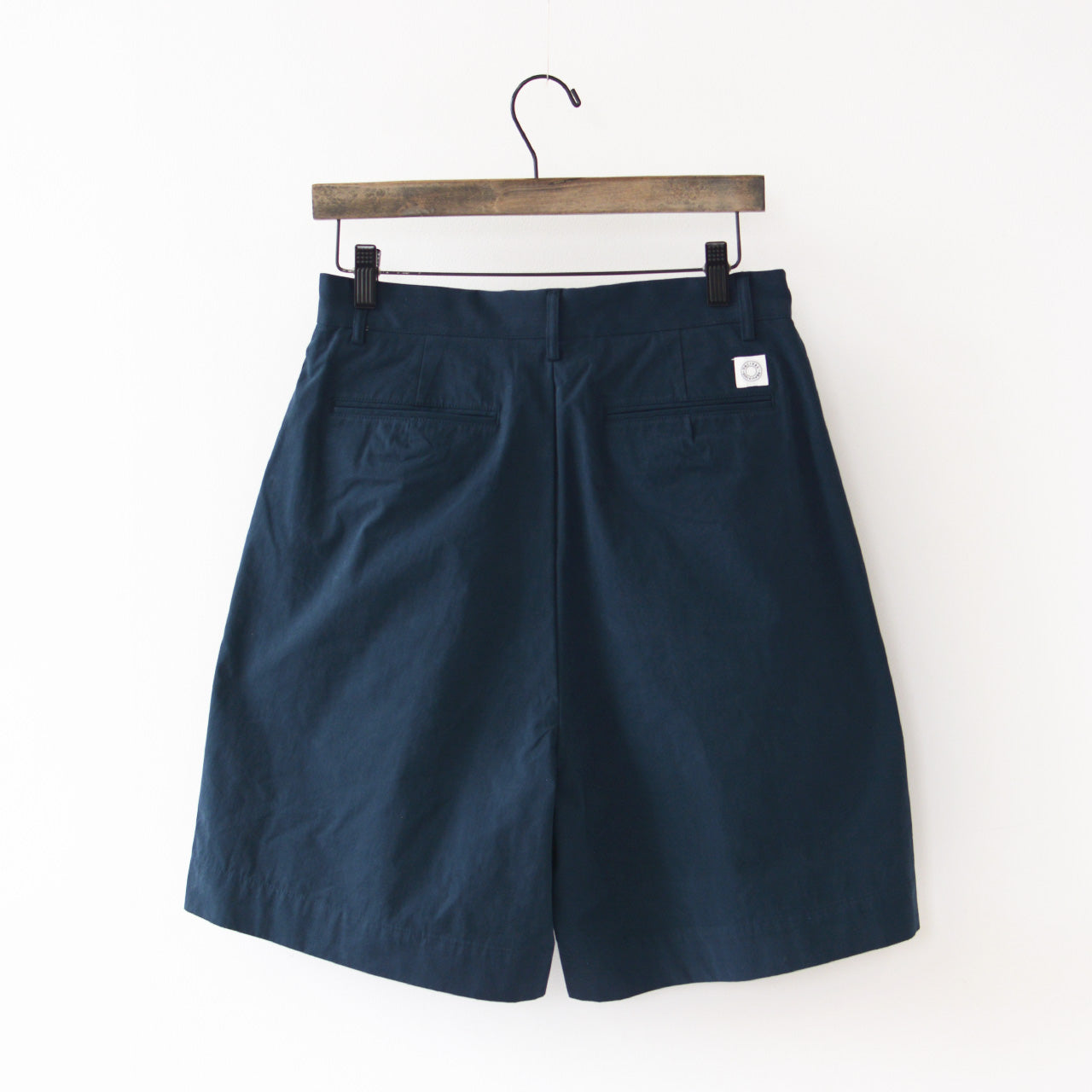 ORCIVAL [オーチバル・オーシバル] W TUCK SHORT TROUSERS [OR-E0200CNB] タックショートトラウザーズ [2024SS]