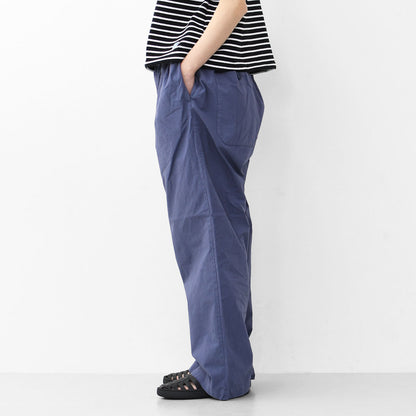 ORCIVAL [オーチバル・オーシバル] Garment Dye Poplin Easy Pants [OR-E0257GDP] ガーメントダイポプリンイージーパンツ [2025SS]