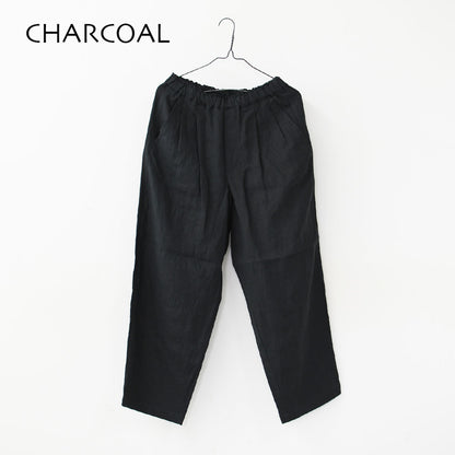 ORCIVAL [オーチバル・オーシバル] W Linen Easy Pants [OR-E0300YLM] リネンイージーパンツ・イージーパンツ・リネンバレルパンツ・バレルパンツ・ゆったりシルエット・LADY'S [2026SS]