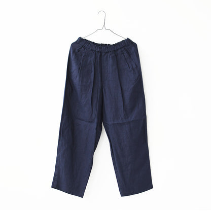 ORCIVAL [オーチバル・オーシバル] W Linen Easy Pants [OR-E0300YLM] リネンイージーパンツ・イージーパンツ・リネンバレルパンツ・バレルパンツ・ゆったりシルエット・LADY'S [2026SS]