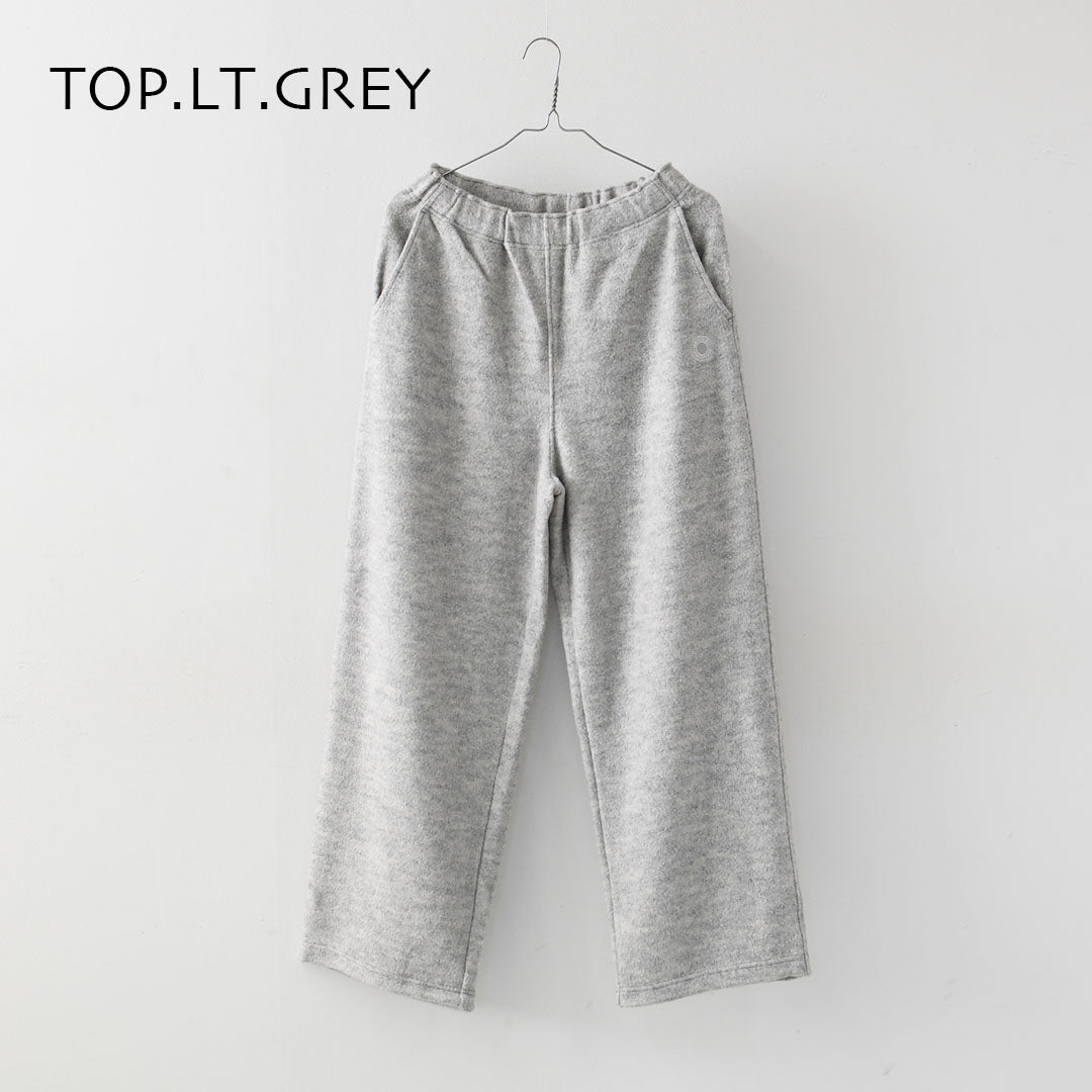 ORCIVAL [オーチバル・オーシバル] Napping Brushed Fleece Easy Pants [OR-E0321YFR] ナッピングブラッシュドフリースイージーパンツ・フリースパンツ・イージーパンツ・LADY'S [2026AW]