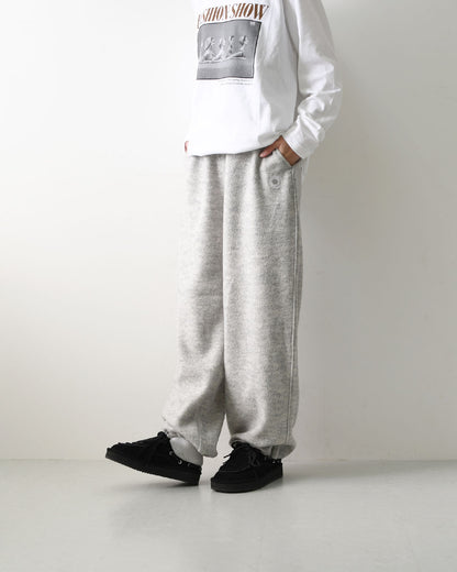 ORCIVAL [オーチバル・オーシバル] Napping Brushed Fleece Easy Pants [OR-E0321YFR] ナッピングブラッシュドフリースイージーパンツ・フリースパンツ・イージーパンツ・LADY'S [2026AW]