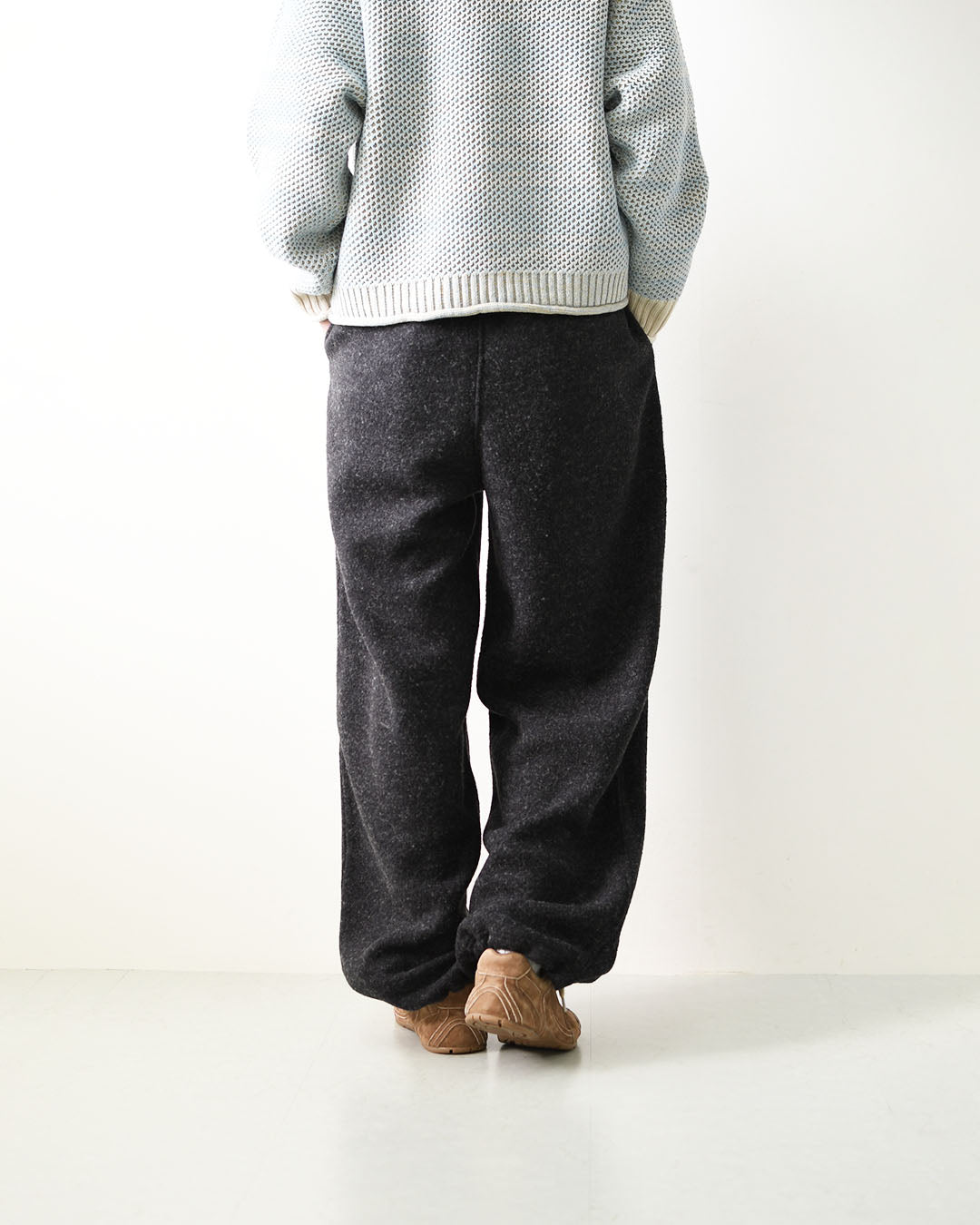 ORCIVAL [オーチバル・オーシバル] Napping Brushed Fleece Easy Pants [OR-E0321YFR] ナッピングブラッシュドフリースイージーパンツ・フリースパンツ・イージーパンツ・LADY'S [2026AW]