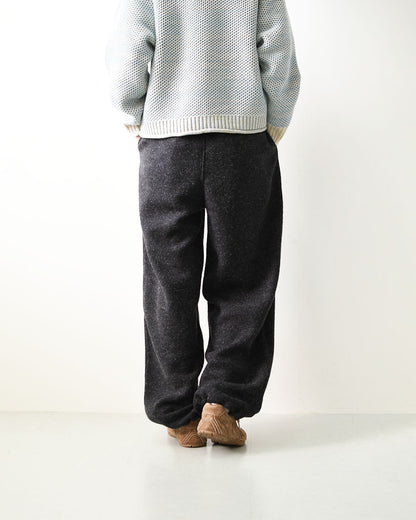ORCIVAL [オーチバル・オーシバル] Napping Brushed Fleece Easy Pants [OR-E0321YFR] ナッピングブラッシュドフリースイージーパンツ・フリースパンツ・イージーパンツ・LADY'S [2026AW]