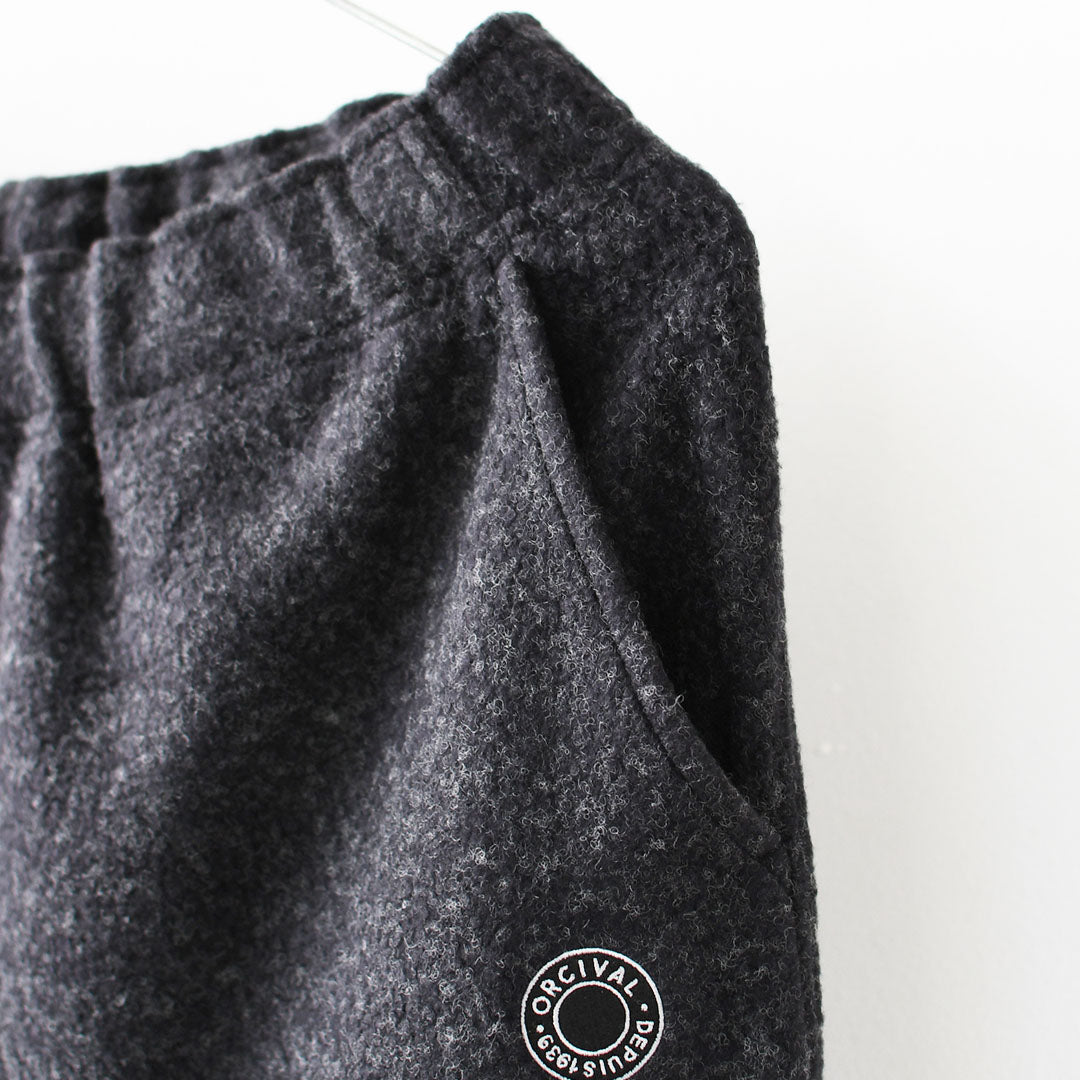 ORCIVAL [オーチバル・オーシバル] Napping Brushed Fleece Easy Pants [OR-E0321YFR] ナッピングブラッシュドフリースイージーパンツ・フリースパンツ・イージーパンツ・LADY'S [2026AW]