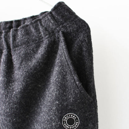ORCIVAL [オーチバル・オーシバル] Napping Brushed Fleece Easy Pants [OR-E0321YFR] ナッピングブラッシュドフリースイージーパンツ・フリースパンツ・イージーパンツ・LADY'S [2026AW]