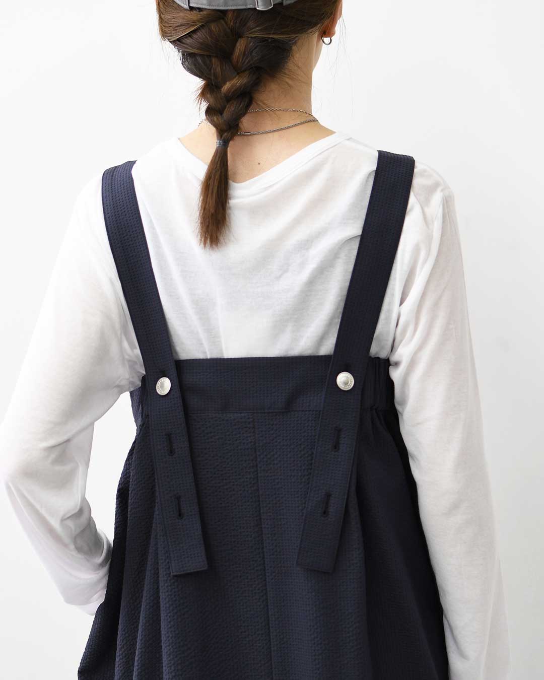 ORCIVAL [オーチバル・オーシバル] Sucker Adjustable Dress [OR-G0117PCS] サッカーアジャスタブルドレス・ワンピース・アジャスター付き・サッカー素材・シボ感・LADY'S [2026SS]