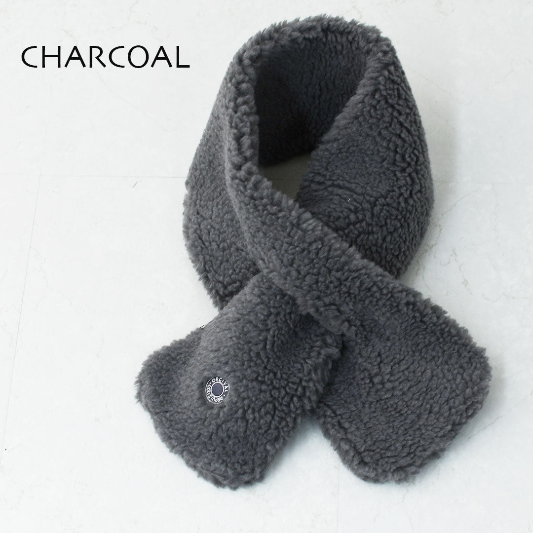 ORCIVAL [オーチバル・オーシバル] WOOL BOA SCARF [OR-H0262 NWB] ウールボアスカーフ・マフラー・ネックウォーマー・防寒・ウインターアイテム・ギフト・プレゼント・LADY'S [2025AW]