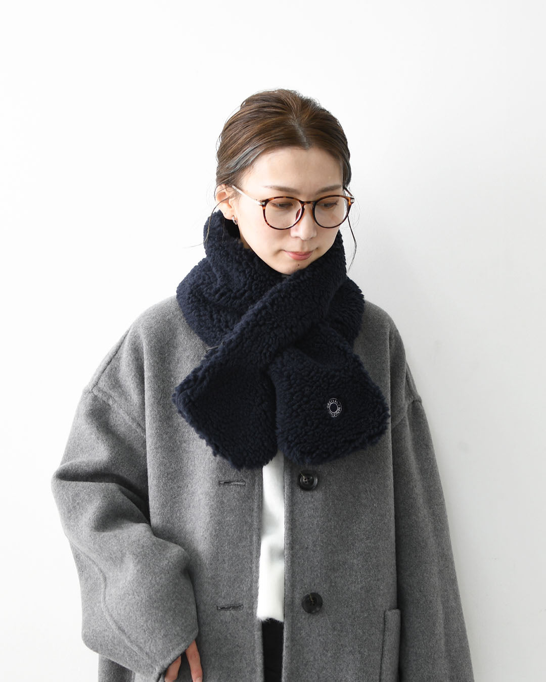 ORCIVAL [オーチバル・オーシバル] WOOL BOA SCARF [OR-H0262 NWB] ウールボアスカーフ・マフラー・ネックウォーマー・防寒・ウインターアイテム・ギフト・プレゼント・LADY'S [2025AW]