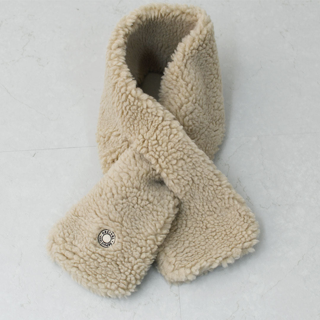 ORCIVAL [オーチバル・オーシバル] WOOL BOA SCARF [OR-H0262 NWB] ウールボアスカーフ・マフラー・ネックウォーマー・防寒・ウインターアイテム・ギフト・プレゼント・LADY'S [2025AW]