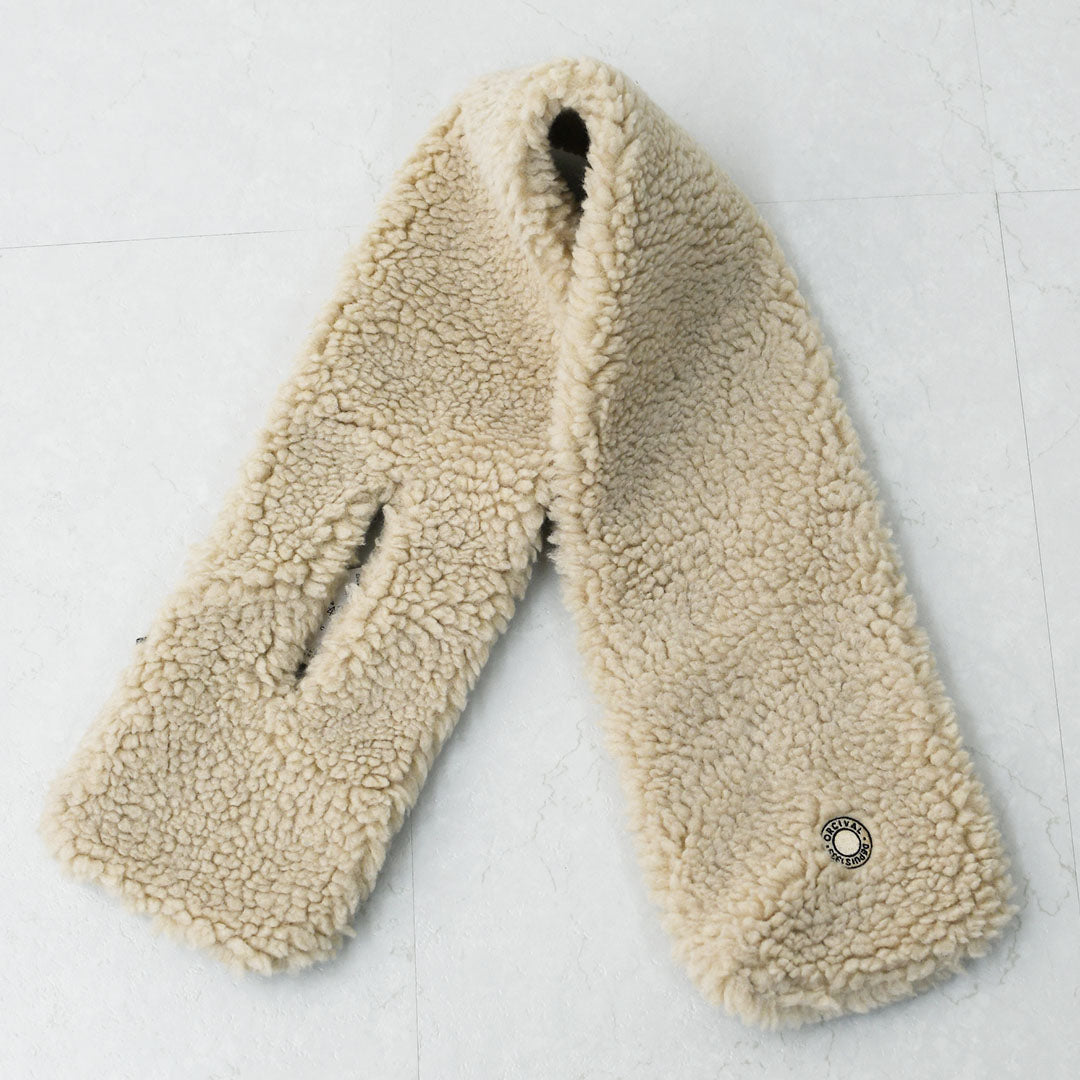 ORCIVAL [オーチバル・オーシバル] WOOL BOA SCARF [OR-H0262 NWB] ウールボアスカーフ・マフラー・ネックウォーマー・防寒・ウインターアイテム・ギフト・プレゼント・LADY'S [2025AW]