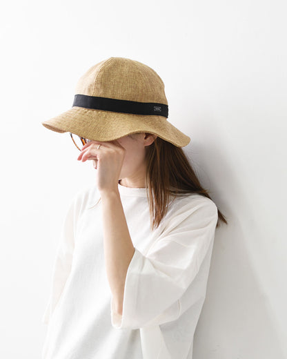 ORCIVAL [オーチバル・オーシバル] RAFFIA LIKE NATURAL HAT [OR-H0281RLP] ラフィアライクナチュラルハット・麦わら帽子・日よけ・ストローハット・軽量・コンパクト・MEN'S / LADY'S [2026SS]