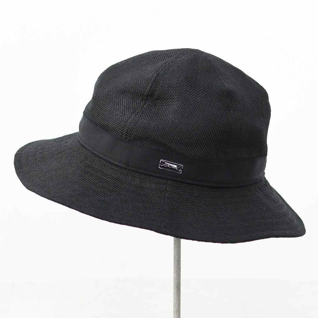 ORCIVAL [オーチバル・オーシバル] RAFFIA LIKE NATURAL HAT [OR-H0281RLP] ラフィアライクナチュラルハット・麦わら帽子・日よけ・ストローハット・軽量・コンパクト・MEN'S / LADY'S [2026SS]