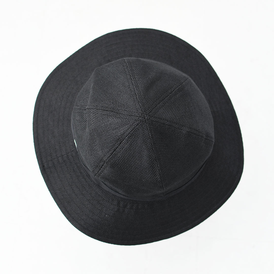 ORCIVAL [オーチバル・オーシバル] RAFFIA LIKE NATURAL HAT [OR-H0281RLP] ラフィアライクナチュラルハット・麦わら帽子・日よけ・ストローハット・軽量・コンパクト・MEN'S / LADY'S [2026SS]