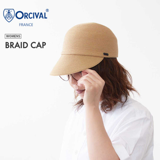 ORCIVAL [オーチバル・オーシバル] BRAID CAP [OR-H0282 BLC] ブレードキャップ [2024SS]