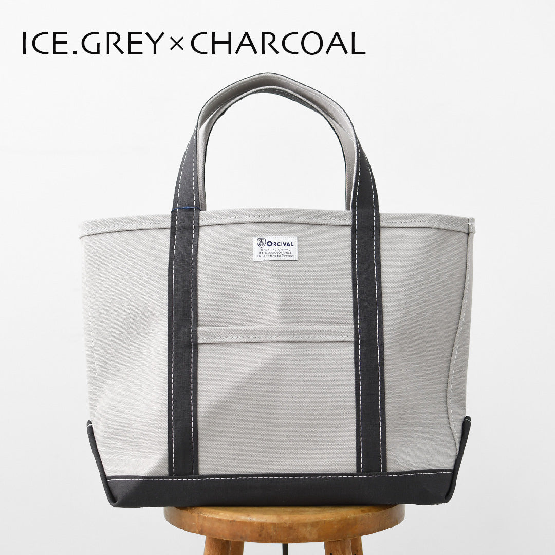 ORCIVAL [オーチバル・オーシバル] Tote Bag Medium -BY COLOR- [OR-H0284KWC-B] トートバッグ ミディアム-バイカラー-・Mサイズ・MEN'S / LADY'S [2026SS]