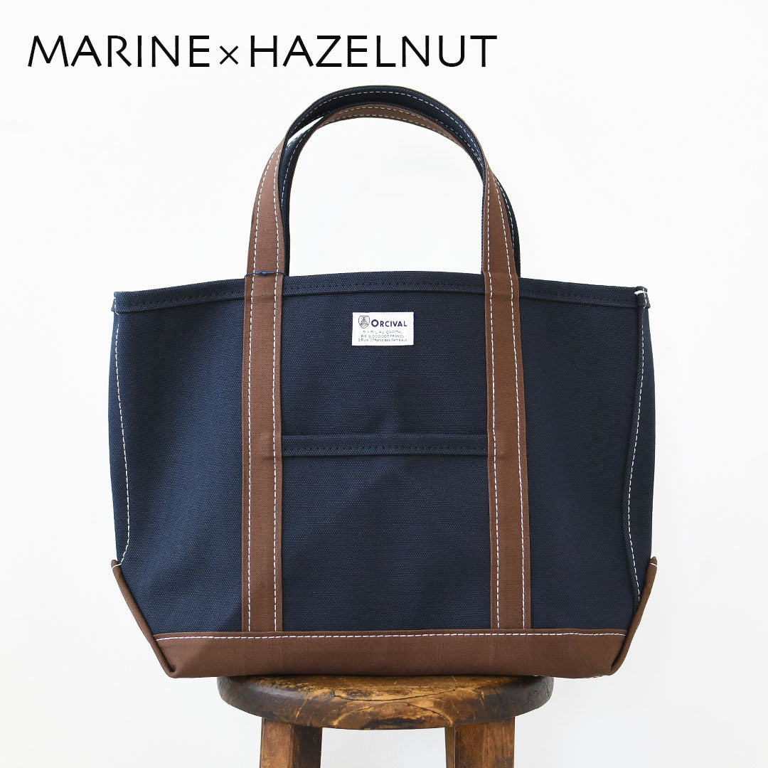 ORCIVAL [オーチバル・オーシバル] Tote Bag Medium -BY COLOR- [OR-H0284KWC-B] トートバッグ ミディアム-バイカラー-・Mサイズ・MEN'S / LADY'S [2026AW]