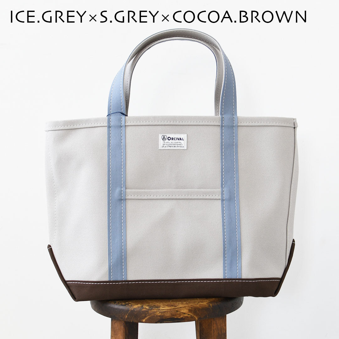 ORCIVAL [オーチバル・オーシバル] Tote Bag Medium -BY COLOR- [OR-H0284KWC-B] トートバッグ ミディアム-バイカラー-・Mサイズ・MEN'S / LADY'S [2026AW]