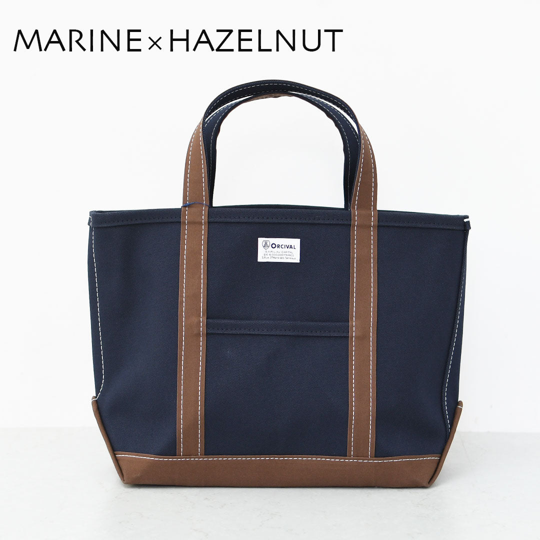 ORCIVAL [オーチバル・オーシバル] Tote Bag Medium -BY COLOR- [OR-H0284KWC-B] トートバッグ ミディアム-バイカラー-・Mサイズ・大きめトート・ラージトート A4サイズもOK・エコバッグ・ショッピングバッグ・MEN'S / LADY'S [2025AW]