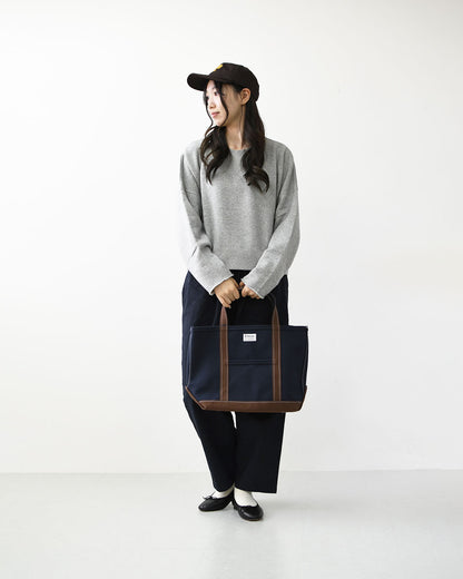 ORCIVAL [オーチバル・オーシバル] Tote Bag Medium -BY COLOR- [OR-H0284KWC-B] トートバッグ ミディアム-バイカラー-・Mサイズ・MEN'S / LADY'S [2026AW]