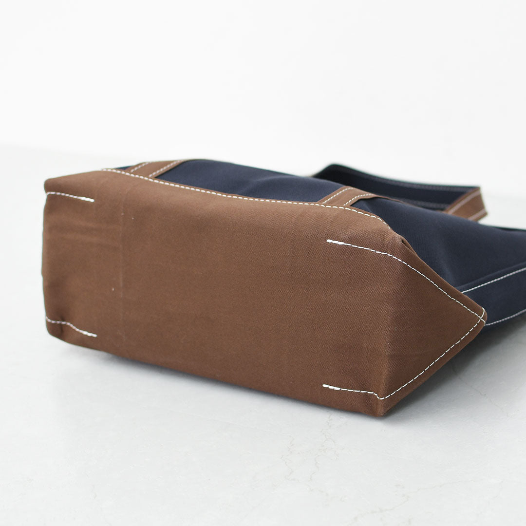 ORCIVAL [オーチバル・オーシバル] Tote Bag Medium -BY COLOR- [OR-H0284KWC-B] トートバッグ ミディアム-バイカラー-・Mサイズ・大きめトート・ラージトート A4サイズもOK・エコバッグ・ショッピングバッグ・MEN'S / LADY'S [2025AW]