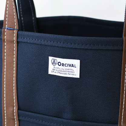 ORCIVAL [オーチバル・オーシバル] Tote Bag Medium -BY COLOR- [OR-H0284KWC-B] トートバッグ ミディアム-バイカラー-・Mサイズ・MEN'S / LADY'S [2026AW]