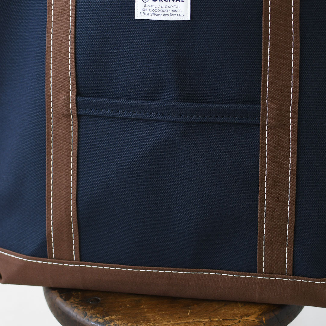 ORCIVAL [オーチバル・オーシバル] Tote Bag Medium -BY COLOR- [OR-H0284KWC-B] トートバッグ ミディアム-バイカラー-・Mサイズ・MEN'S / LADY'S [2026AW]