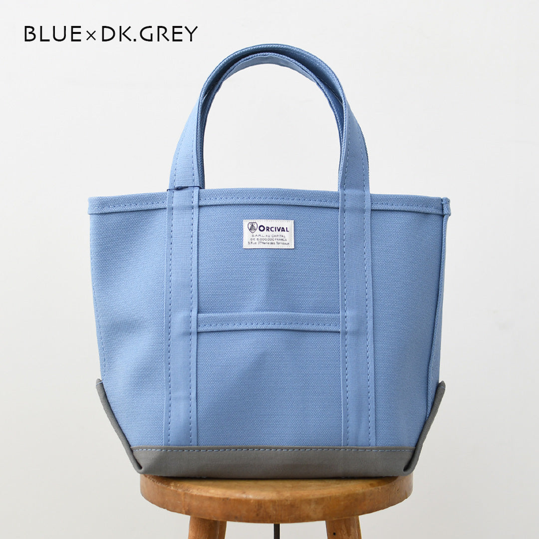 ORCIVAL[オーチバル・オーシバル] CANVAS TOTE BAG SMALL-BY COLOR- [OR-H0285KWC-B] キャンバストートバッグ スモール [2026AW]