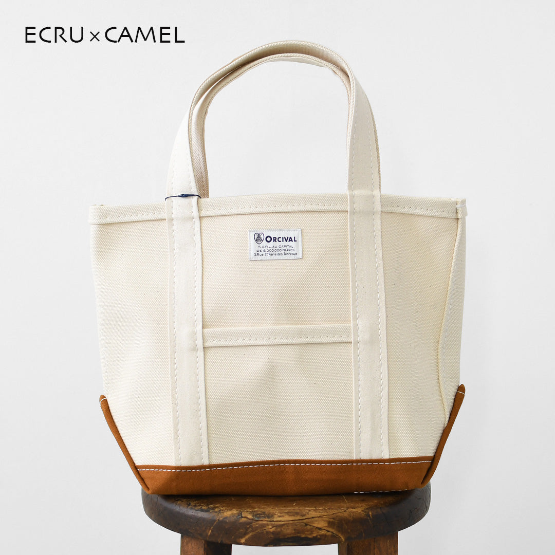 ORCIVAL[オーチバル・オーシバル] CANVAS TOTE BAG SMALL-BY COLOR- [OR-H0285KWC-B] キャンバストートバッグ スモール [2026AW]