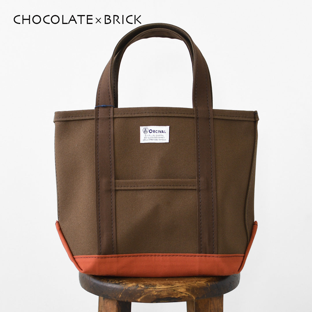 ORCIVAL[オーチバル・オーシバル] CANVAS TOTE BAG SMALL-BY COLOR- [OR-H0285KWC-B] キャンバストートバッグ スモール [2026AW]