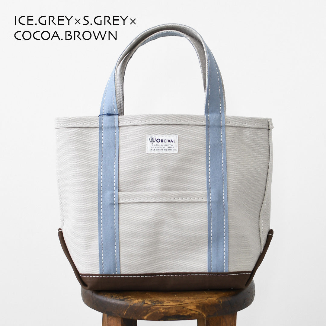 ORCIVAL[オーチバル・オーシバル] CANVAS TOTE BAG SMALL-BY COLOR- [OR-H0285KWC-B] キャンバストートバッグ スモール [2026AW]