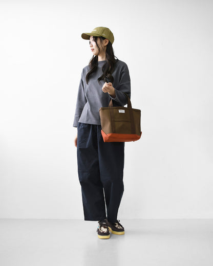 ORCIVAL[オーチバル・オーシバル] CANVAS TOTE BAG SMALL-BY COLOR- [OR-H0285KWC-B] キャンバストートバッグ スモール [2026AW]