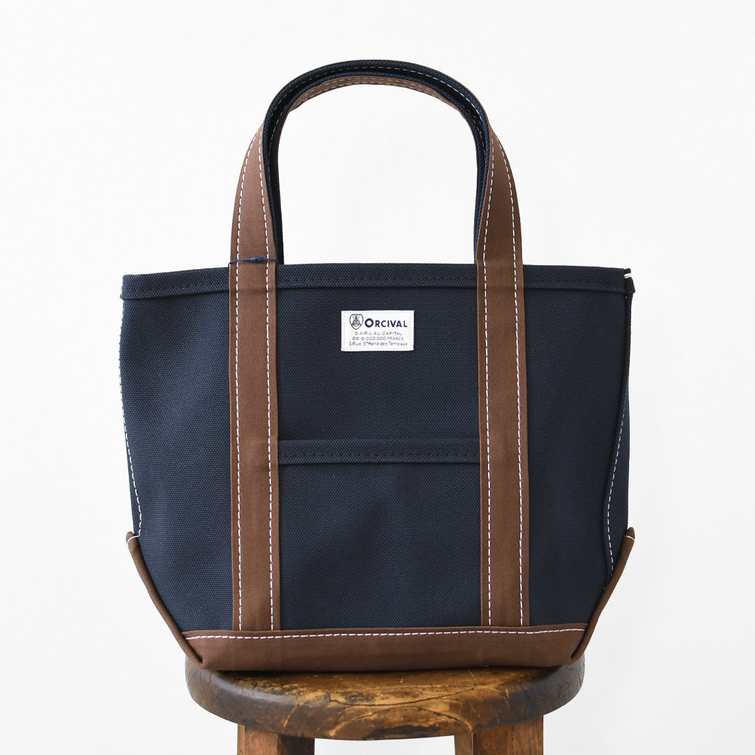 ORCIVAL[オーチバル・オーシバル] CANVAS TOTE BAG SMALL-BY COLOR- [OR-H0285KWC-B] キャンバストートバッグ スモール [2026AW]