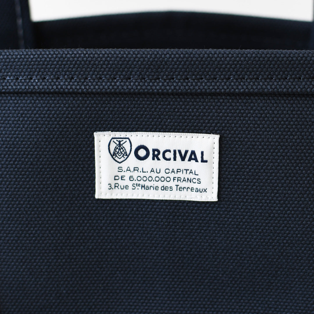 ORCIVAL[オーチバル・オーシバル] CANVAS TOTE BAG SMALL-BY COLOR- [OR-H0285KWC-B] キャンバストートバッグ スモール [2026AW]