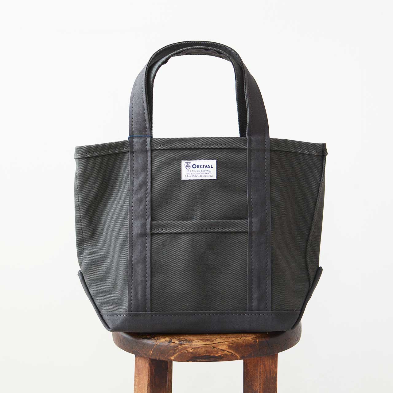 ORCIVAL[オーチバル・オーシバル] CANVAS TOTE BAG SMALL -SOLID- [OR-H0285KWC-S] キャンバストートバッグ スモール [2024AW]