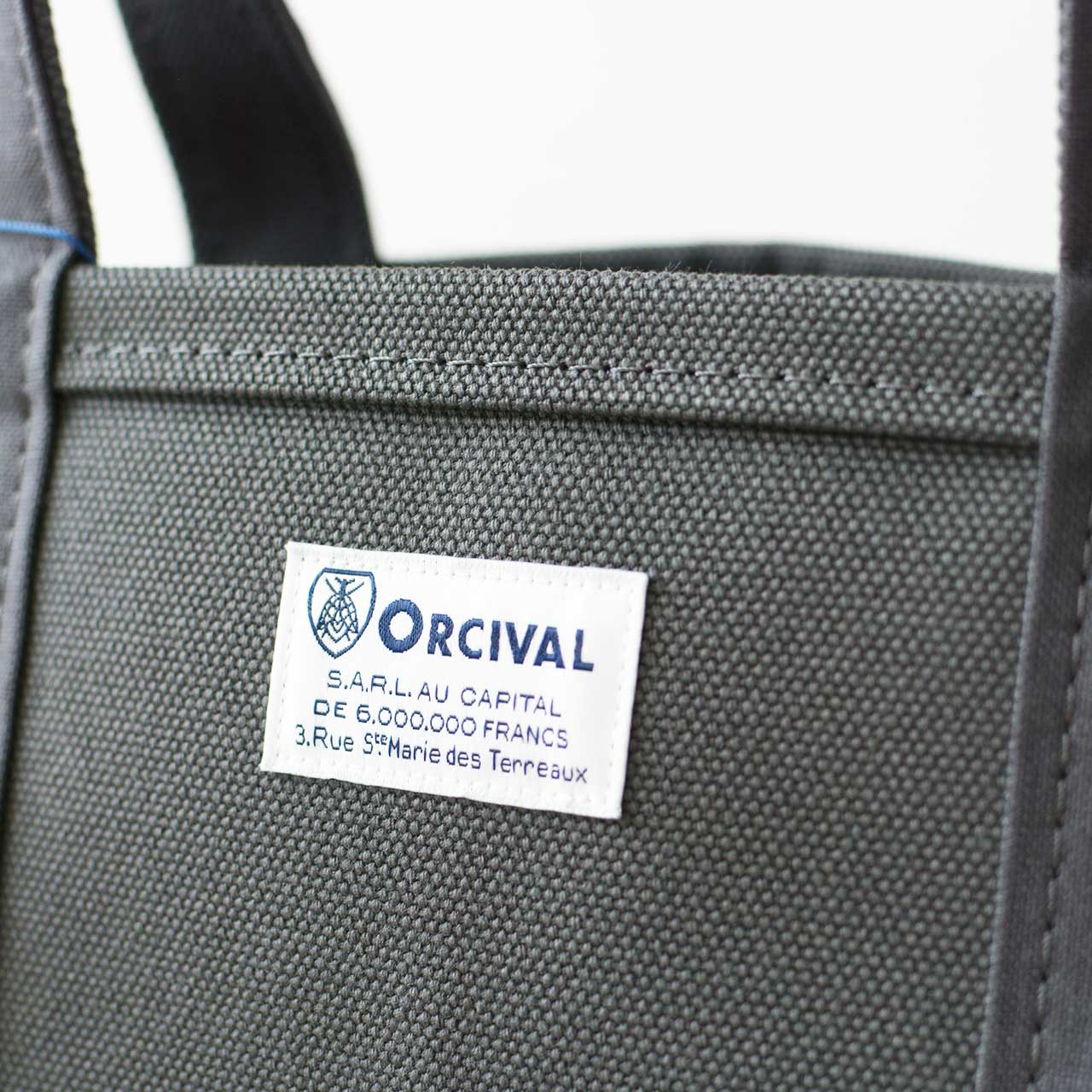 ORCIVAL[オーチバル・オーシバル] CANVAS TOTE BAG SMALL -SOLID- [OR-H0285KWC-S] キャンバストートバッグ スモール [2024AW]