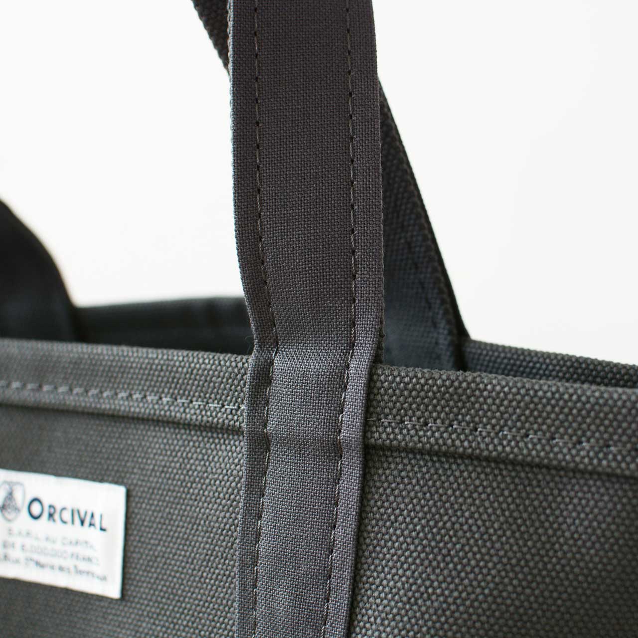 ORCIVAL[オーチバル・オーシバル] CANVAS TOTE BAG SMALL -SOLID- [OR-H0285KWC-S] キャンバストートバッグ スモール [2024AW]