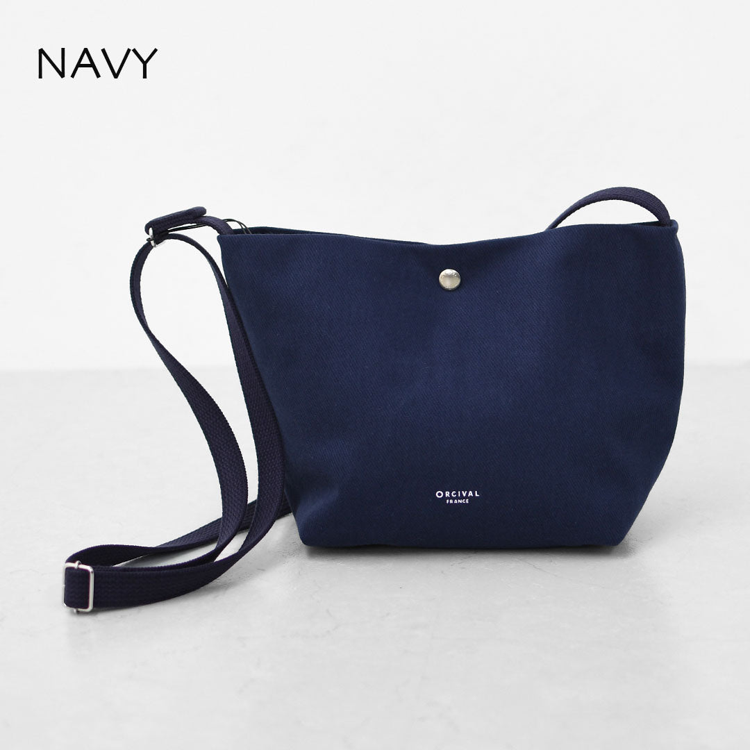 ORCIVAL [オーチバル・オーシバル] PVC COTTON SHOULDER POUCH MEDIUM [OR-H0329HBT] PVCコットン ショルダーポーチ 中・コットン・ショルダーポーチ・ショルダーバッグ・MEN'S / LADY'S [2025AW]