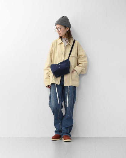 ORCIVAL [オーチバル・オーシバル] PVC COTTON SHOULDER POUCH MEDIUM [OR-H0329HBT] PVCコットン ショルダーポーチ 中・コットン・ショルダーポーチ・ショルダーバッグ・MEN'S / LADY'S [2025AW]