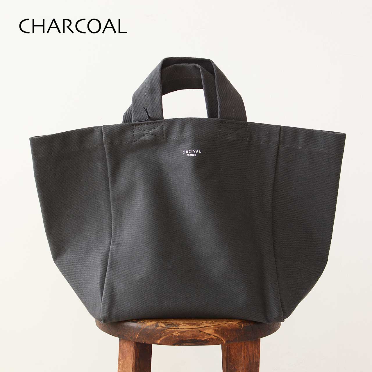 ORCIVAL[オーチバル・オーシバル] TWILL TOTE BAG SMALL [OR-H0330HBT] ツイルトートバッグ スモール [2024AW]