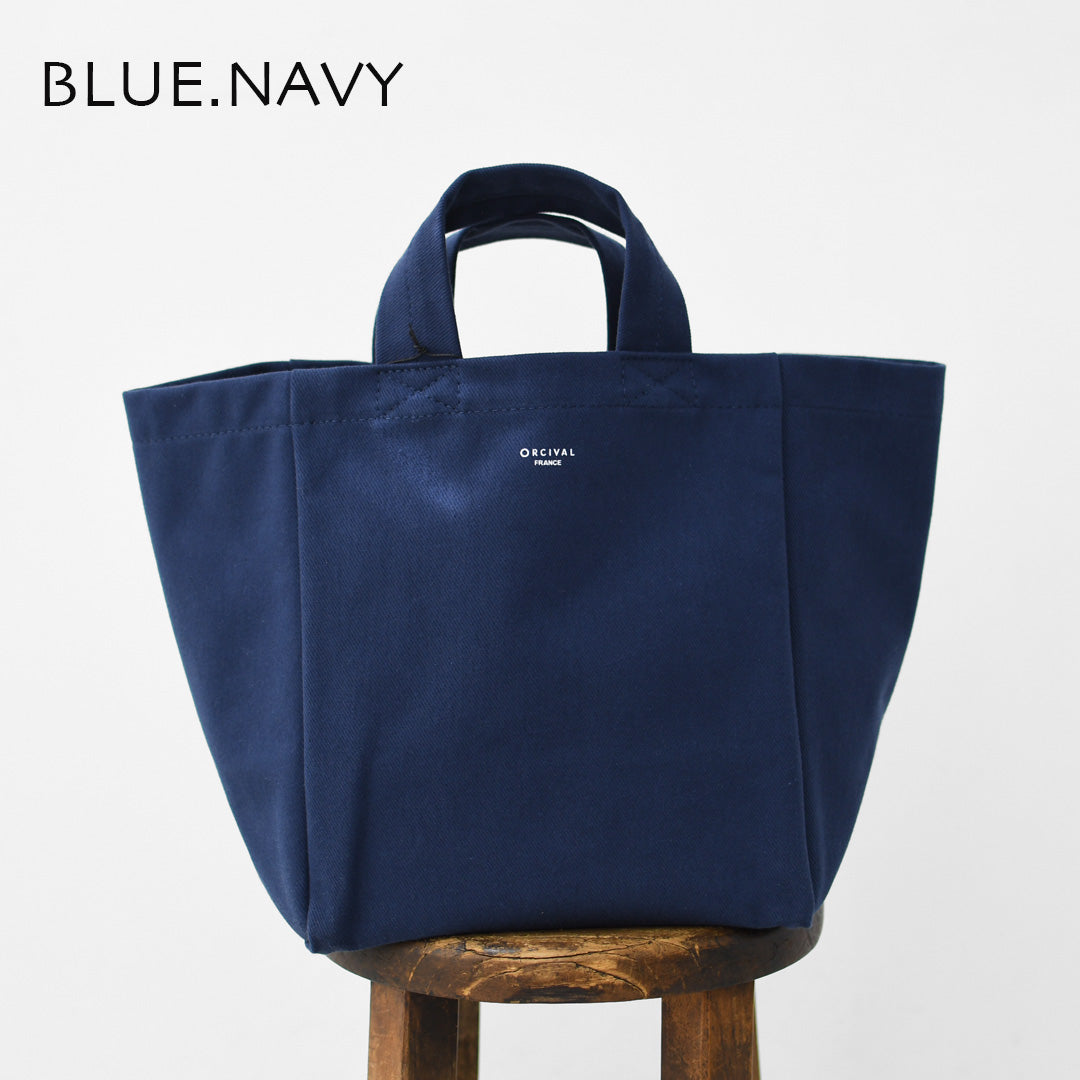 ORCIVAL[オーチバル・オーシバル] TWILL TOTE BAG SMALL [OR-H0330HBT] ツイルトートバッグ スモール [2026SS]