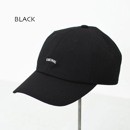 ORCIVAL [オーチバル・オーシバル] COTTON CANBAS 6PANEL CAP [OR-H0333CBB] コットンキャンバス 6Pキャップ[2025SS]