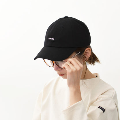 ORCIVAL [オーチバル・オーシバル] COTTON CANBAS 6PANEL CAP [OR-H0333CBB] コットンキャンバス 6Pキャップ[2025SS]