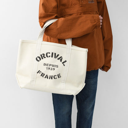 ORCIVAL[オーチバル・オーシバル] PRINT TOTE BAG MEDIUM [OR-H0360KWC] プリントトートバッグ ミディアム [2025SS]
