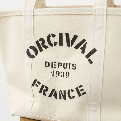 ORCIVAL[オーチバル・オーシバル] PRINT TOTE BAG MEDIUM [OR-H0360KWC] プリントトートバッグ ミディアム [2025SS]