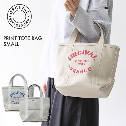ORCIVAL[オーチバル・オーシバル] PRINT TOTE BAG SMALL [OR-H0361KWC] プリントトートバッグ スモール [2026SS]