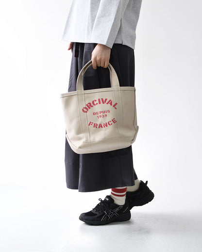 ORCIVAL[オーチバル・オーシバル] PRINT TOTE BAG SMALL [OR-H0361KWC] プリントトートバッグ スモール [2026SS]
