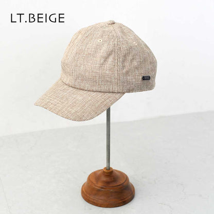 ORCIVAL [オーチバル・オーシバル] RAFFIA LIKE NATURAL 6PANEL CAP [OR-H0362RFG] ラフィアライクナチュラル 6Pキャップ・ラフィアキャップ・麦わらキャップ・ストローキャップ・涼しい・MEN'S / LADY'S [2026SS]
